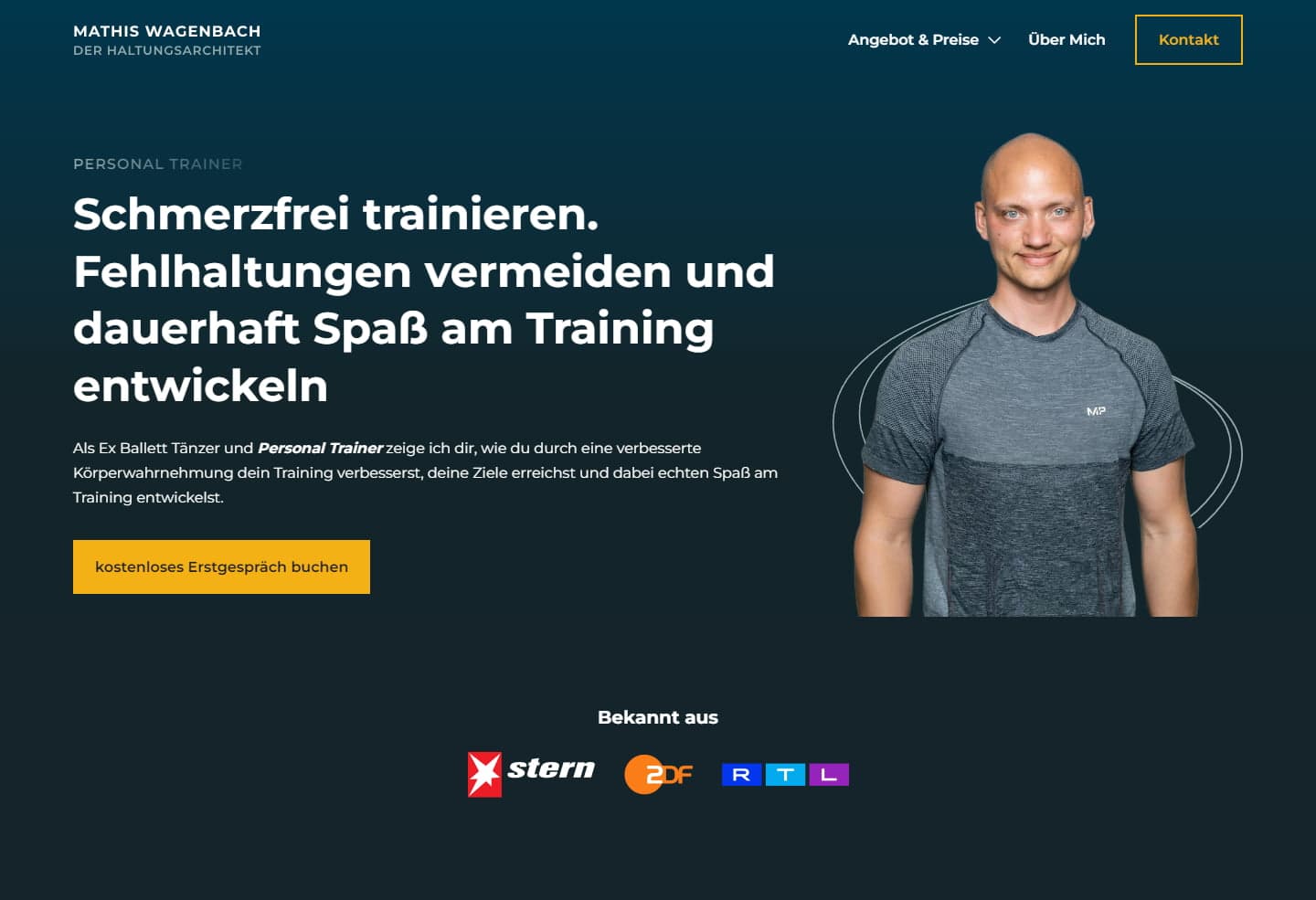 haltungsarchitekt.de Website Screenshot