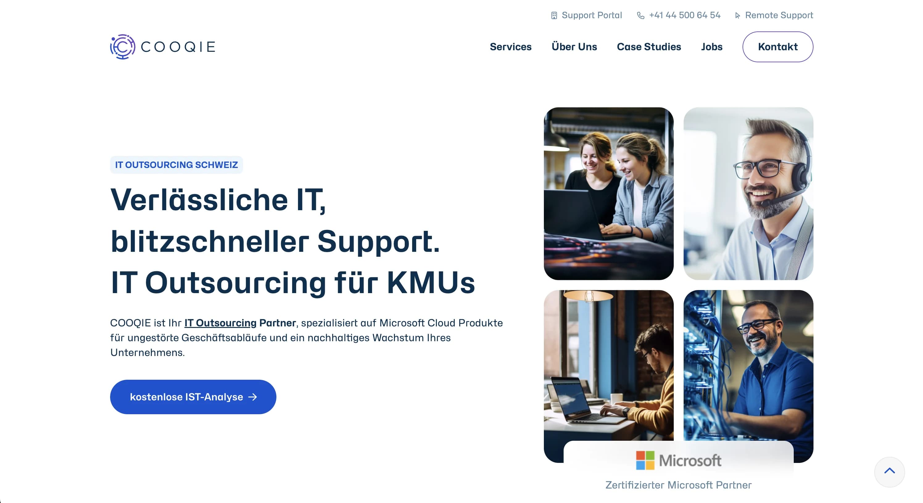 COOQIE Website Screenshot