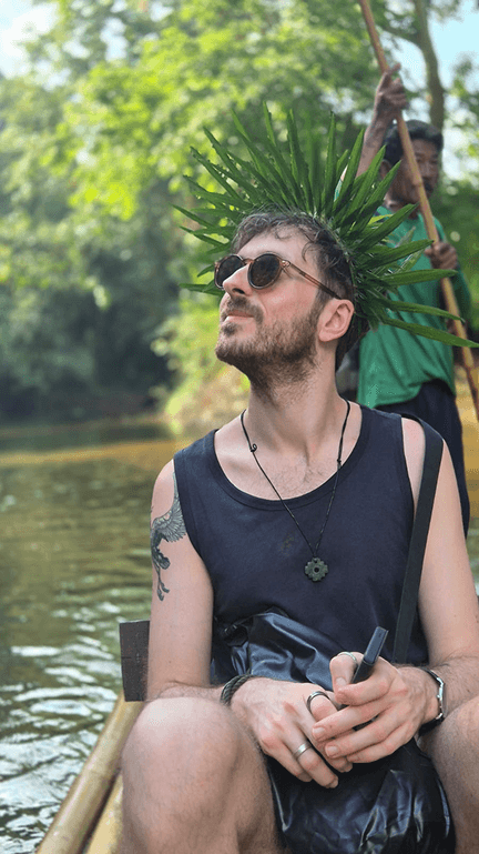 Wolfgang auf einer Feier