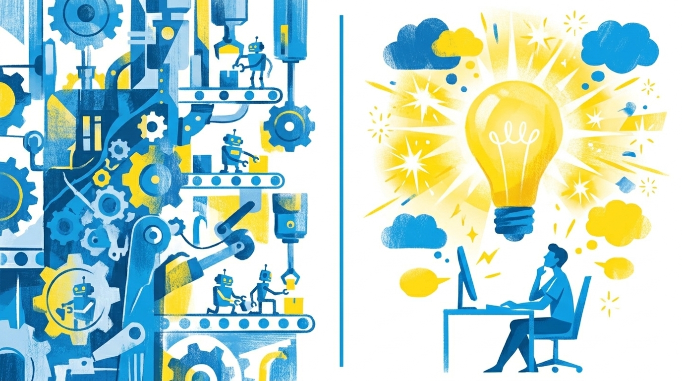 KI im Marketing: mechanische und kreative Aufgaben im Überblick