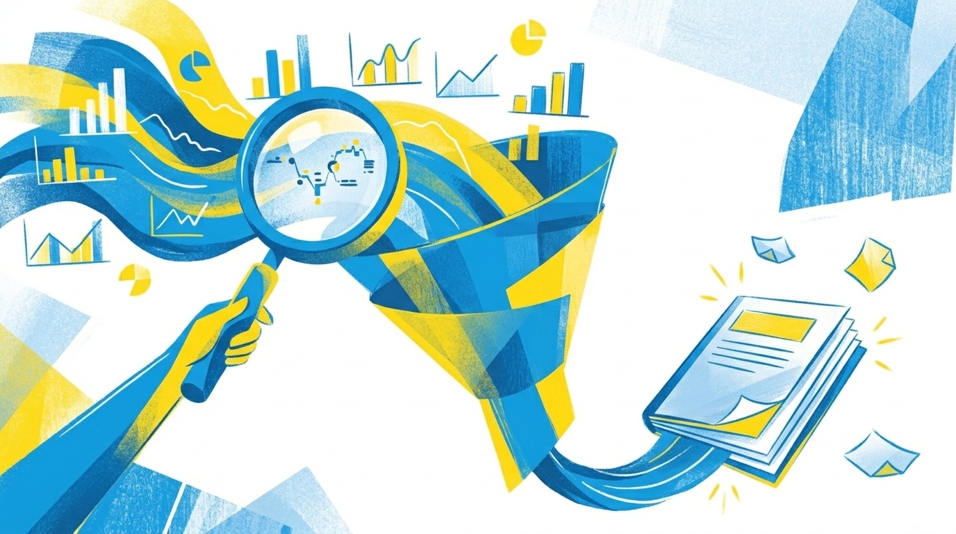 Daten fließen in die Content-Erstellung