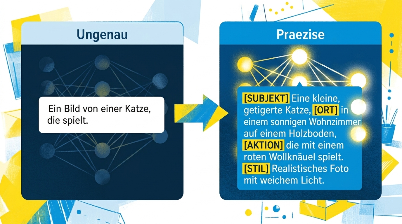 Wortwahl beim Prompten: Ein einziges Wort aktiviert ein komplett anderes semantisches Netzwerk